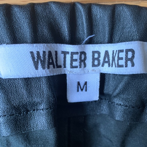 Walter Baker Roxanna Leather Leggings - Picture 2 of 16